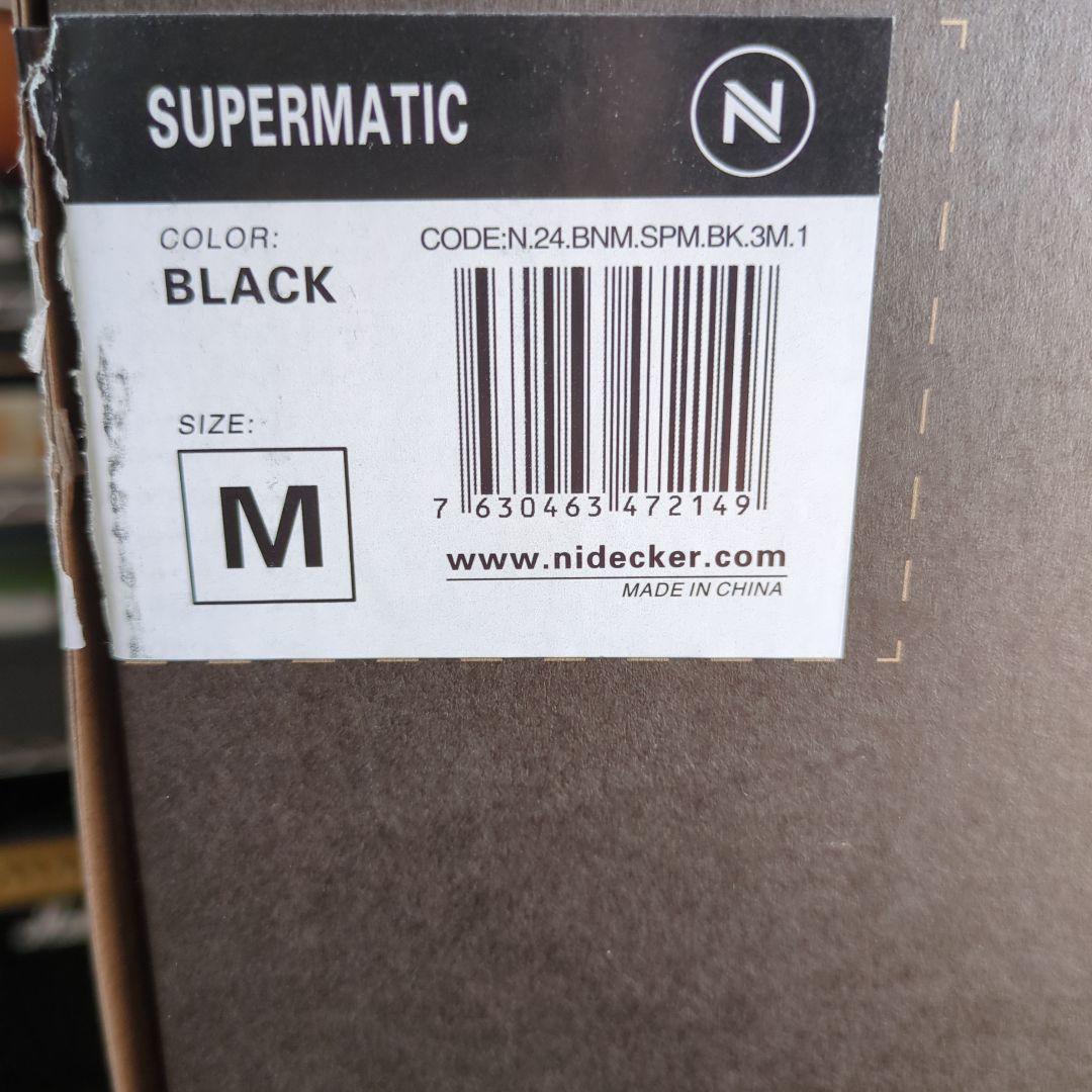 Nidecker スーパーマチック ビンディング M ブラック