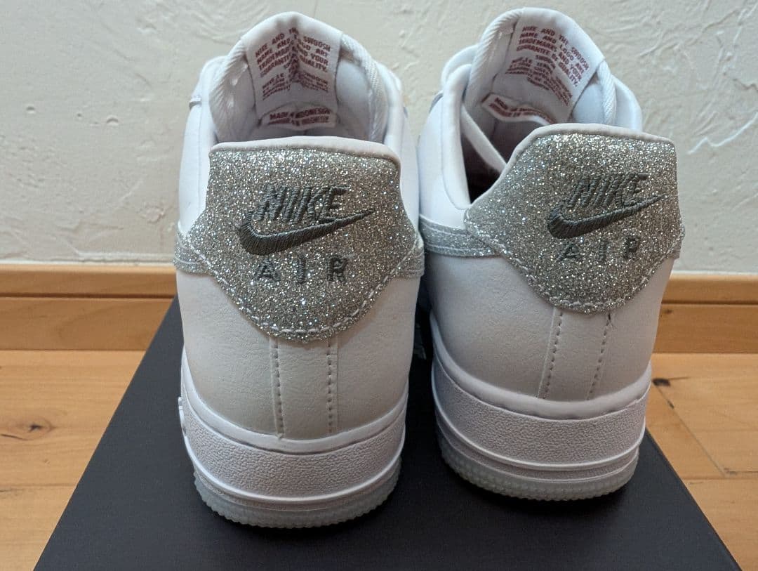 Nike Air Force 1 ホワイト/シルバー