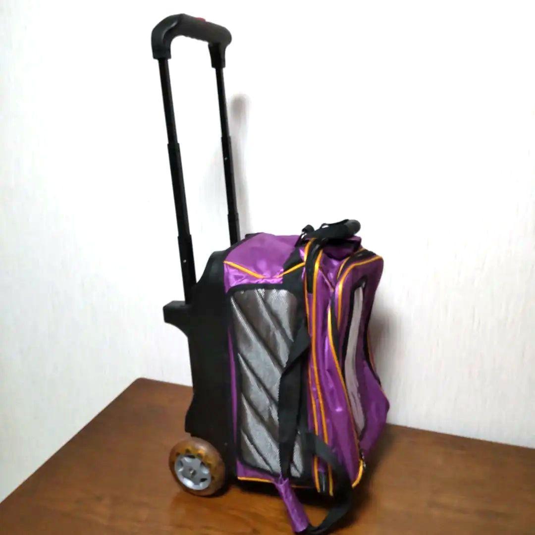 ABSボウリングバッグ◆DYNOTHANE ボウリング用バッグ 紫色