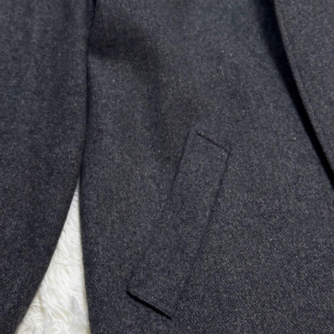 A.P.C.Jules Tournier社生地 ウール ステンカラーコート M