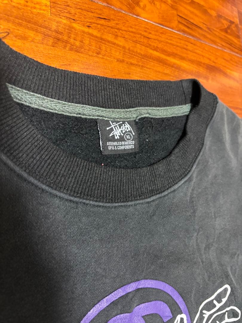 ら*ジ様 STUSSY　ステューシー　ネイバーフッドコラボ25周年記念 スウェッ