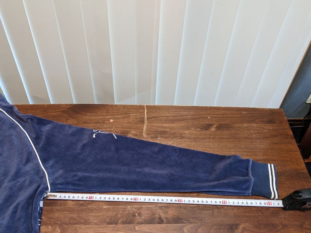 キャロウェイ　ベロア　異素材　切替　ジップ　ジャケット　チェック　ゴルフ　ウェア