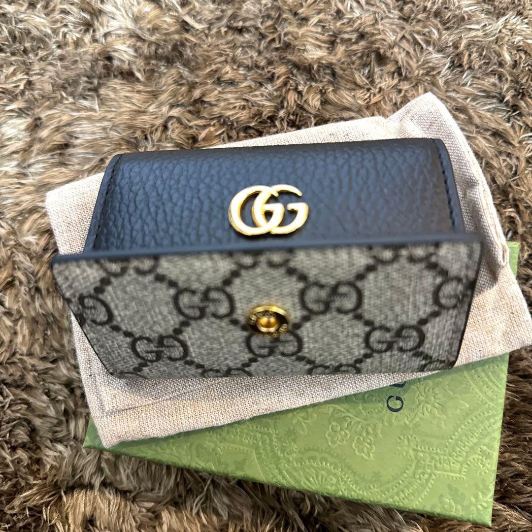 【野良ねこ】GUCCIマーモントGG 6連 キーケース