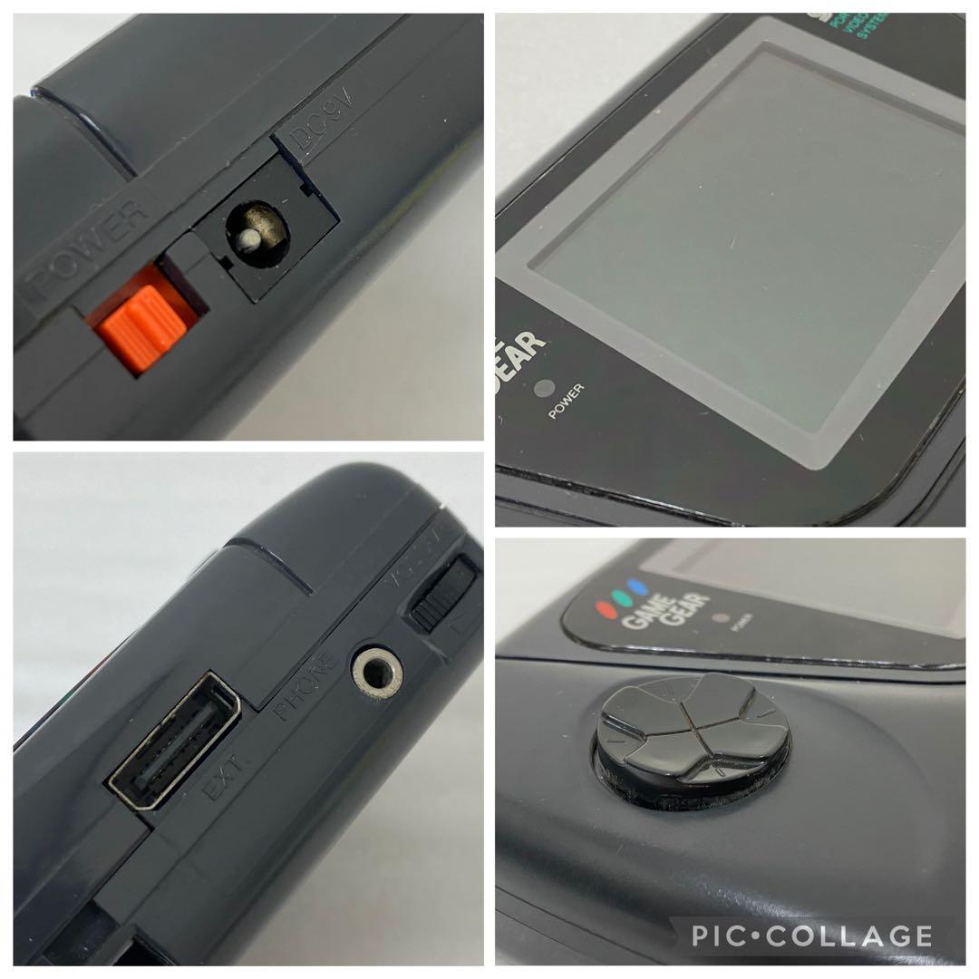 3-2800 SEGAのGame Gear本体と１０本のゲームソフト