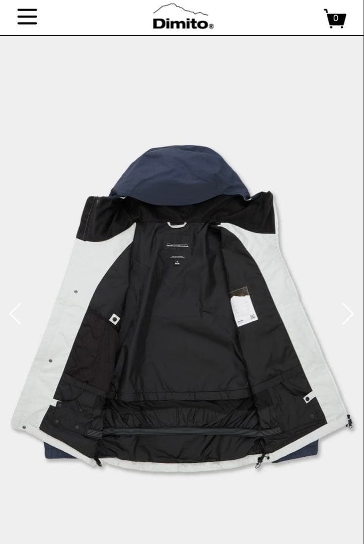 24-25 Dimito スノーボードウェア セットアップ Mサイズ