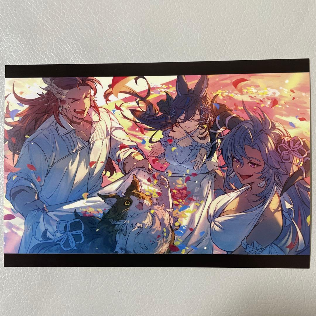 グラブル グラブルフェス 六竜 SNSイラストポストカード ガレヲン