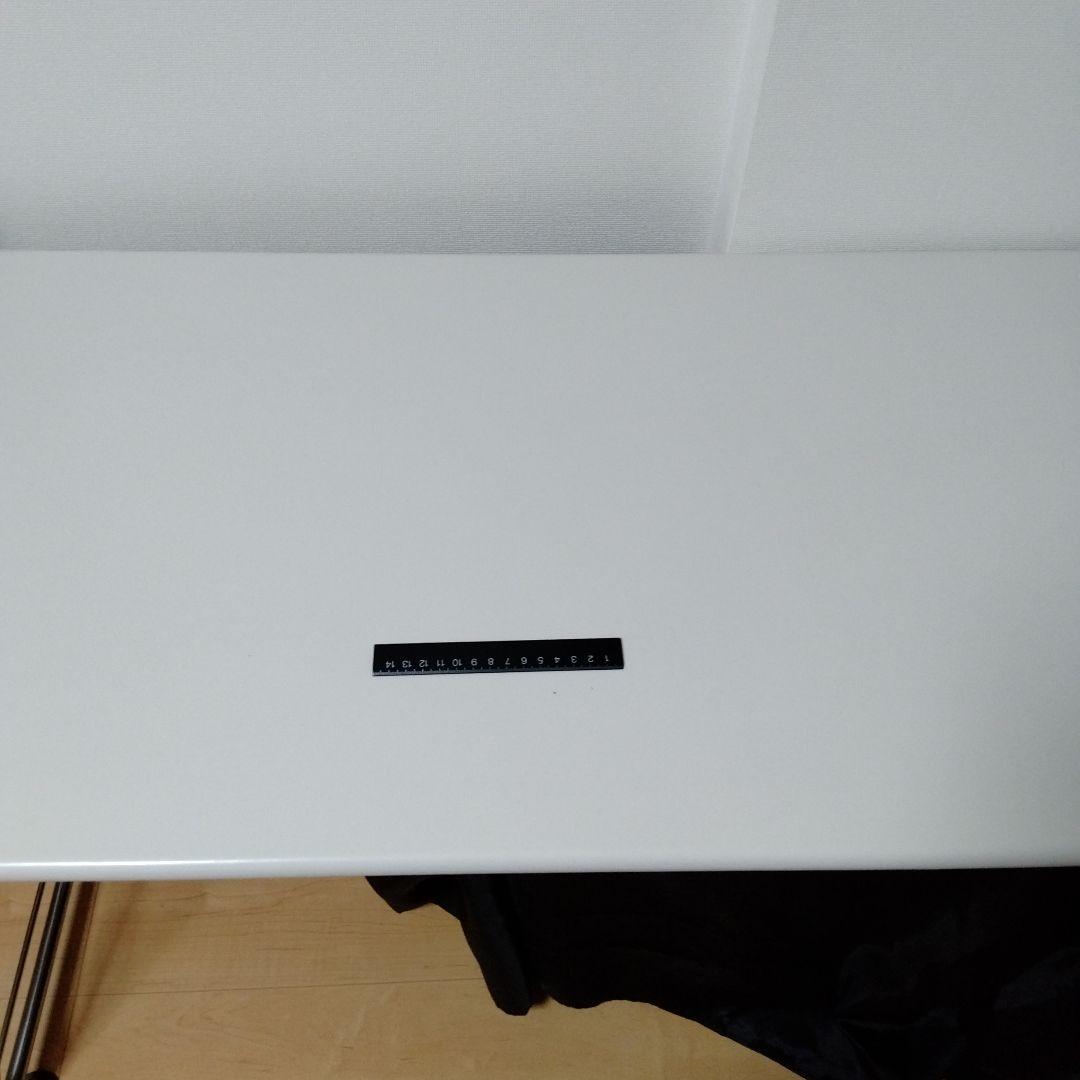 MUJI 無印良品 ステンレスユニットシェルフ デスク 120 × 52