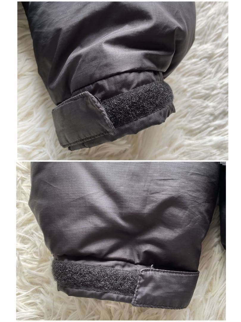 人気✨FIRST DOWN ダウンジャケット　ヌプシ型　ショート丈　ブラック　L