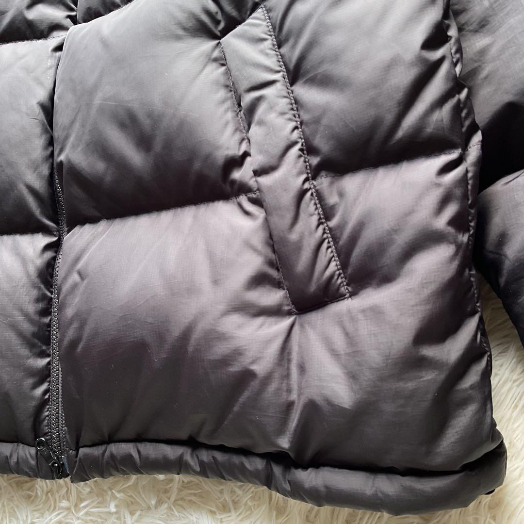 人気✨FIRST DOWN ダウンジャケット　ヌプシ型　ショート丈　ブラック　L