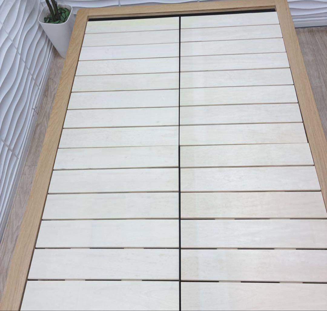 【引き取り専用】 MUJI ベッドフレーム セミダブル