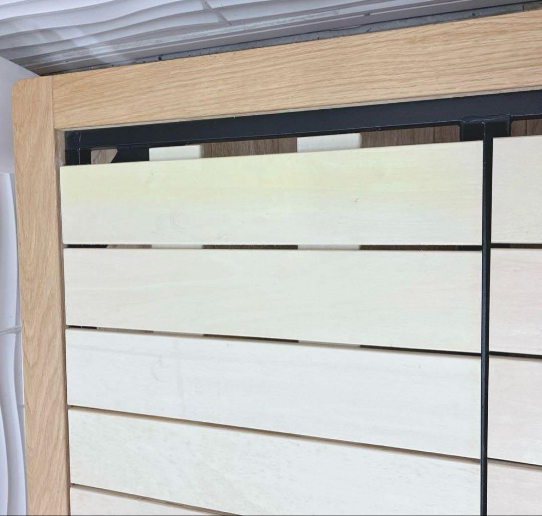 【引き取り専用】 MUJI ベッドフレーム セミダブル