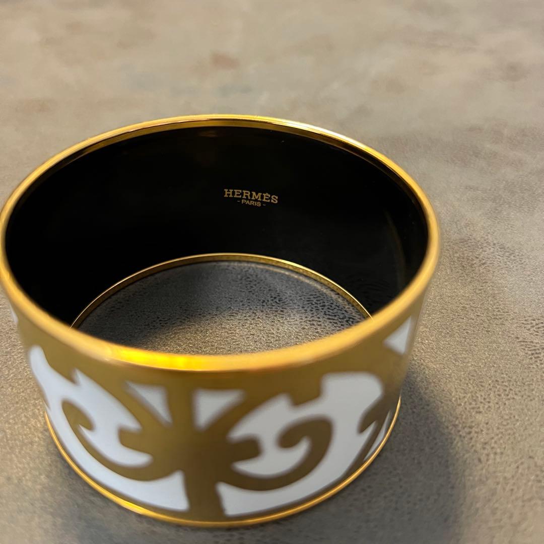 エルメス　エマイユ　バングル　TGM 腕周り約19cm