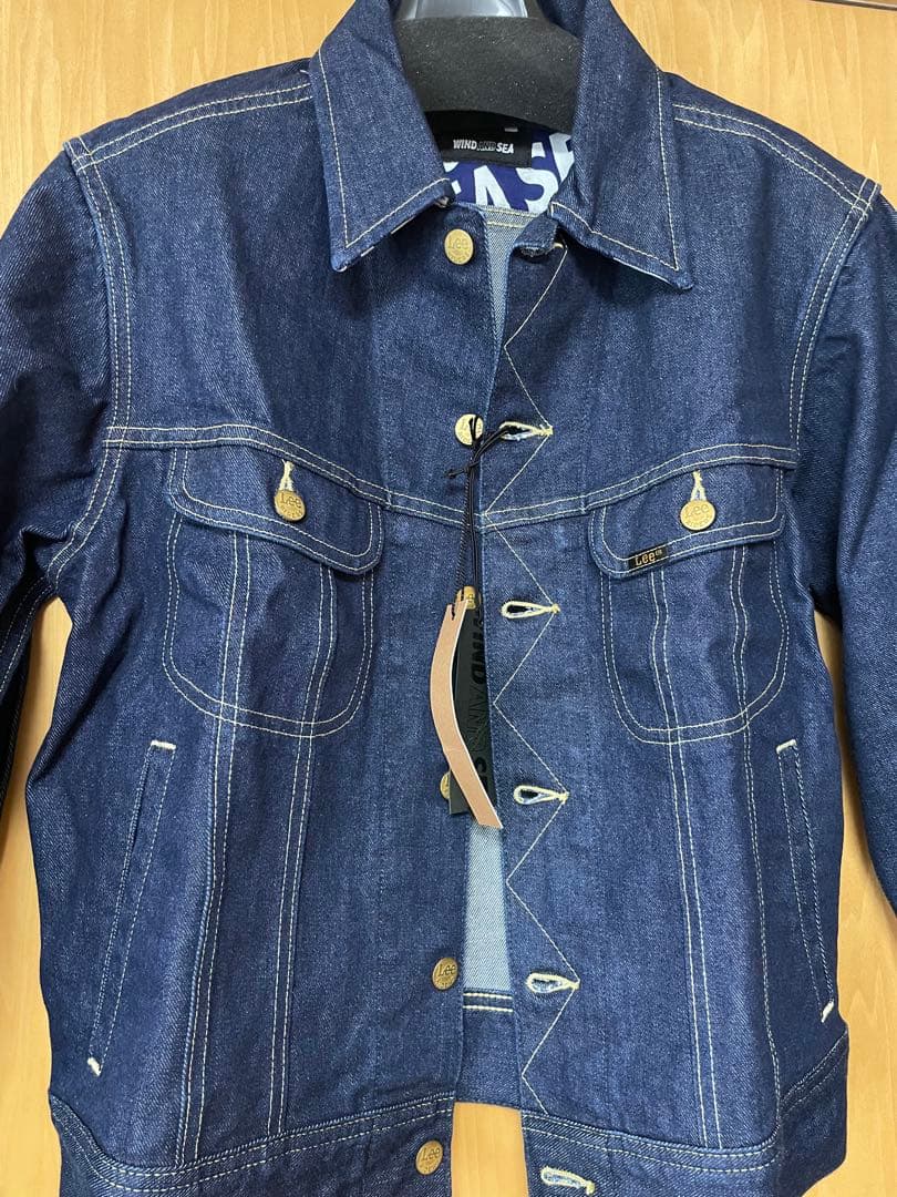 新品　wind and sea×Lee デニムジャケット