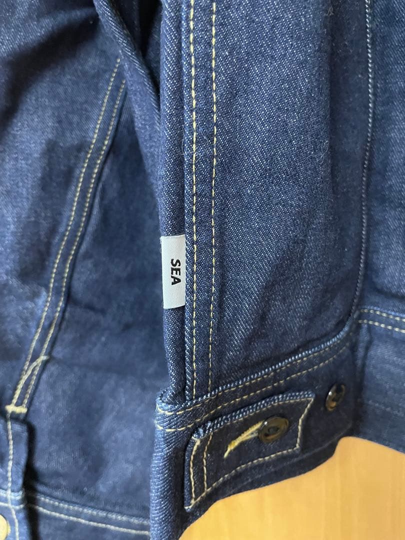 新品　wind and sea×Lee デニムジャケット