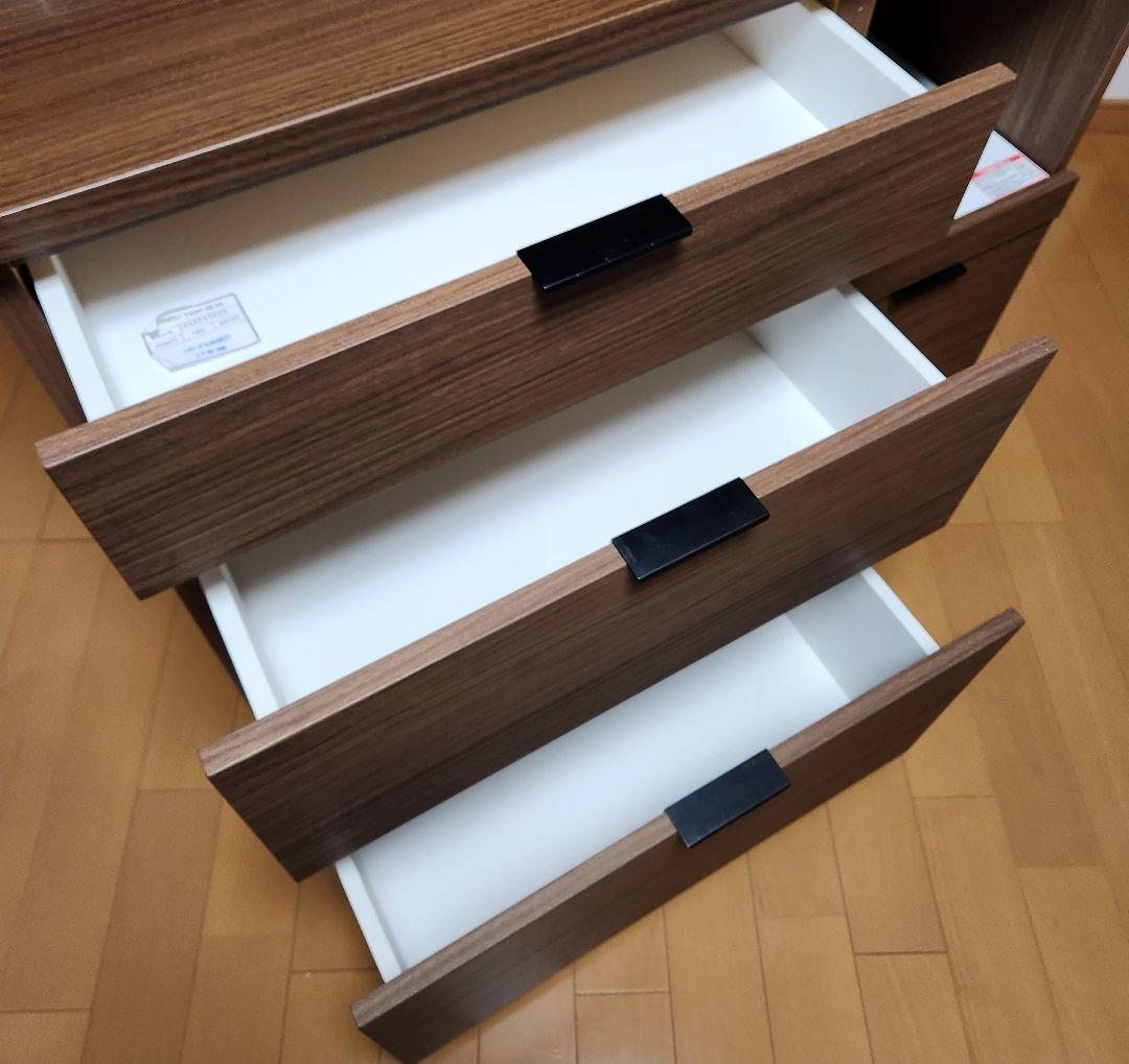 K*Y様 ニトリ【食器棚】エトナミドルブラウン【引き取り限定】未使用に近い