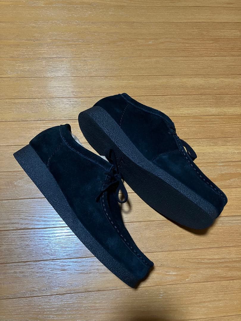 靴 clarks wallabee evo uk7.5 25.5cm