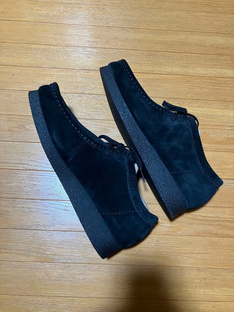 靴 clarks wallabee evo uk7.5 25.5cm