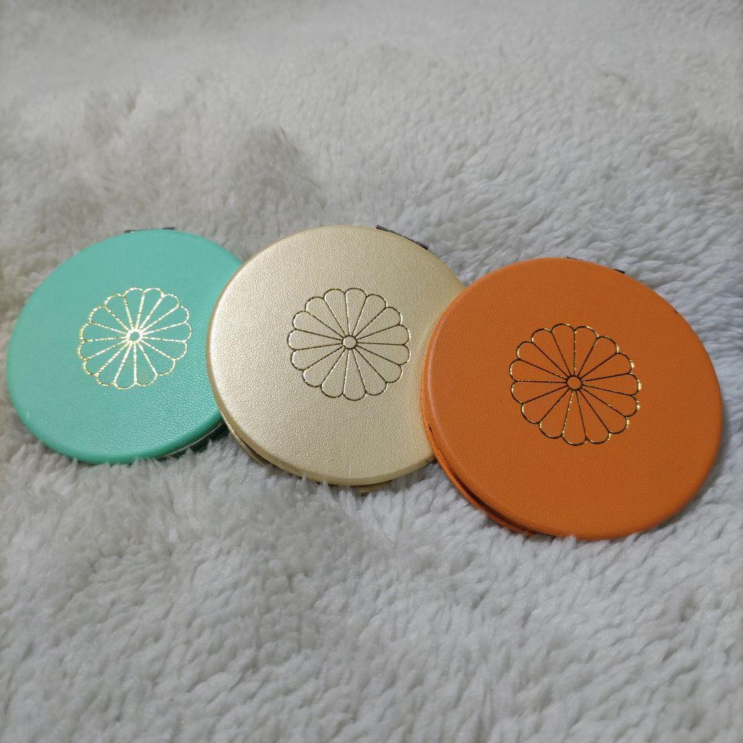 皇居 皇室 限定 ミラー コンパクト ダブル 鏡 3個セット - メルカリ