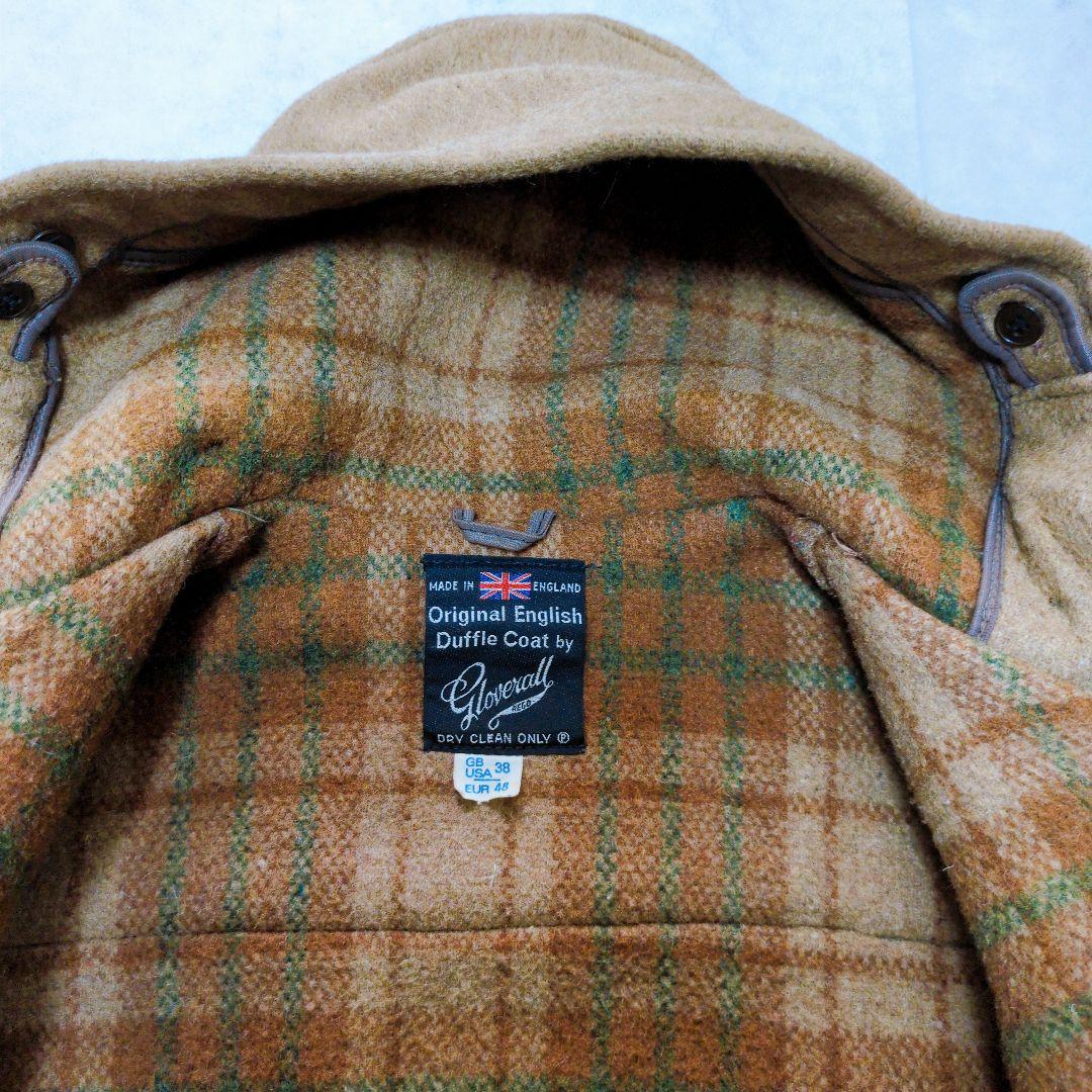 クラシック英国製✨️Gloverall 名作ダッフルコート 渋み漂う キャメル