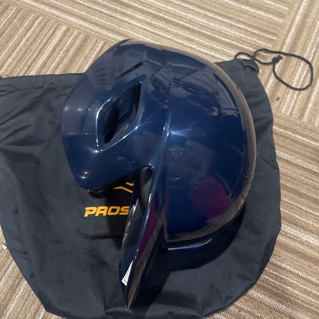 ZETT PROSTATUS ネイビー ヘルメット