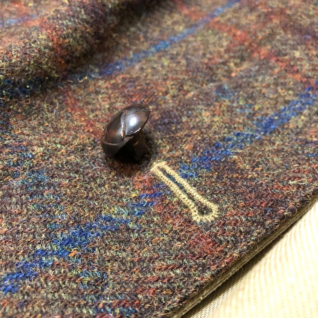 【定価14万】OLD JOEオールドジョーxハリスツイード36リバーシブルコート