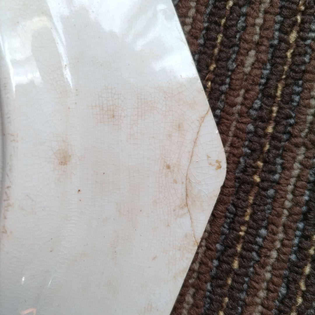 1860年代〜　オールドミントン　デンマーク　オクトゴナル　ディナー皿　※補修有