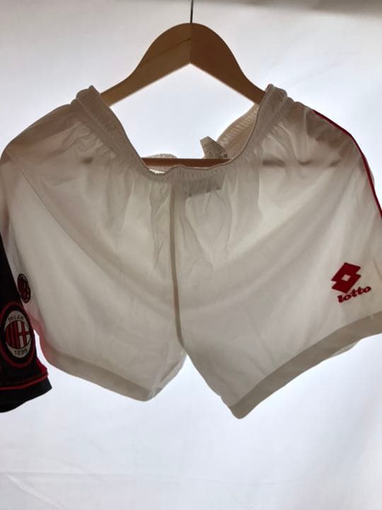 正規品 lotto ACミラン「10」サビチェビッチLユニフォームパンツ上下2