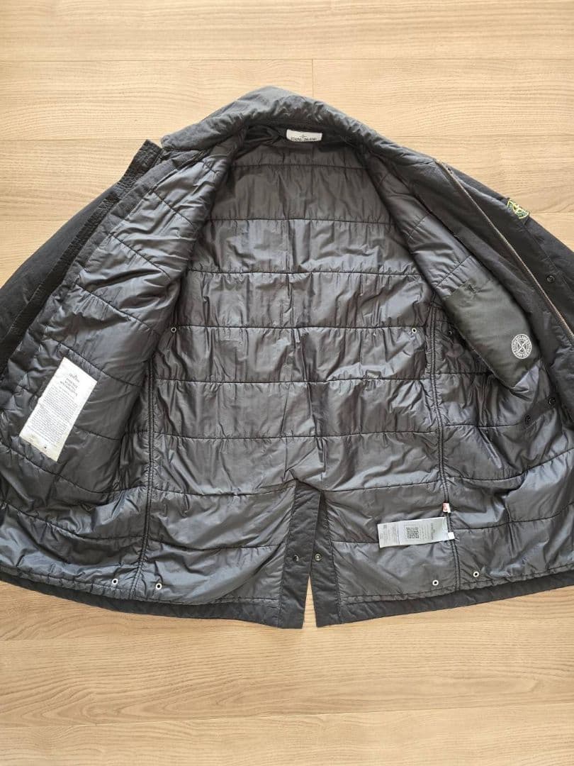 STONE  ストーンアイランドステンカラーコート ブラックL