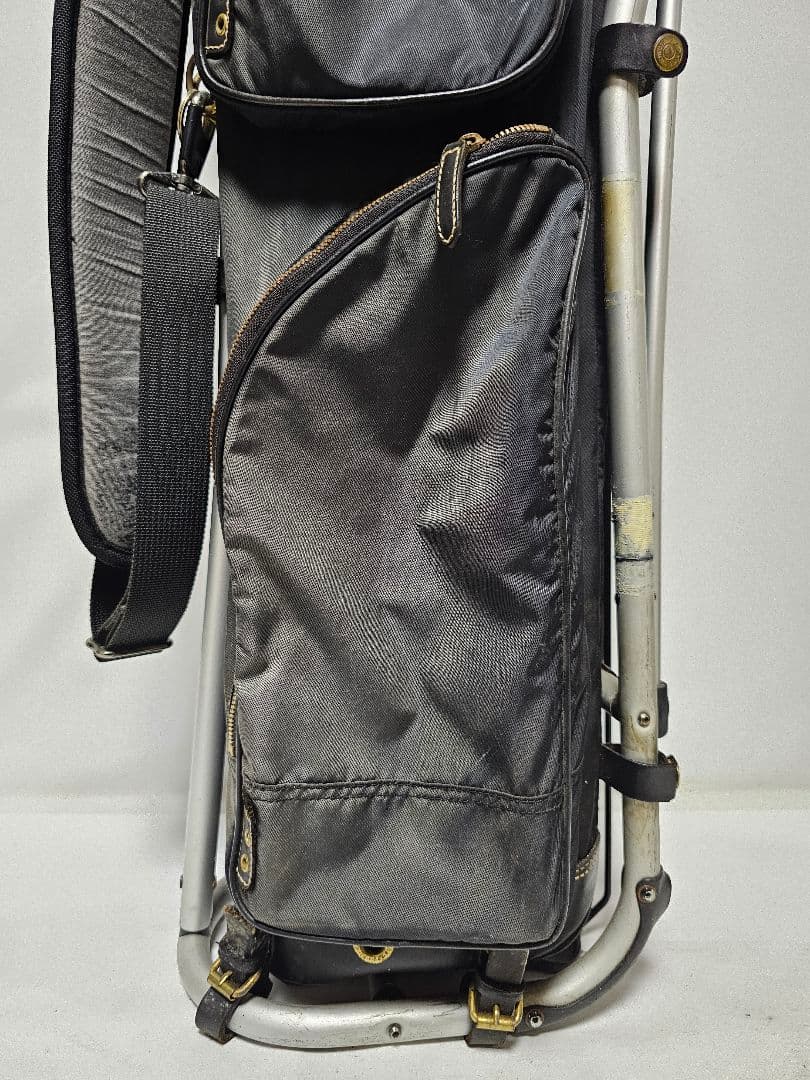 木ノ庄帆布　ミズノ　フレームウォーカー　キャディバッグ　中古　レア