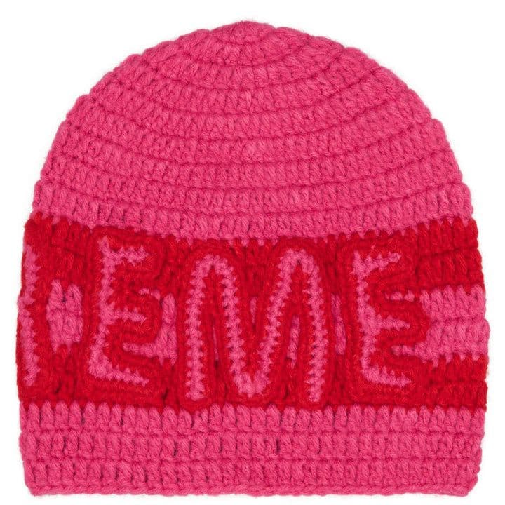 Supreme Crochet Logo Beanie / Pink 完売品