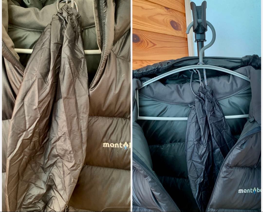 美品 mont-bell ライトアルパインダウンパーカー M ダウン モンベル