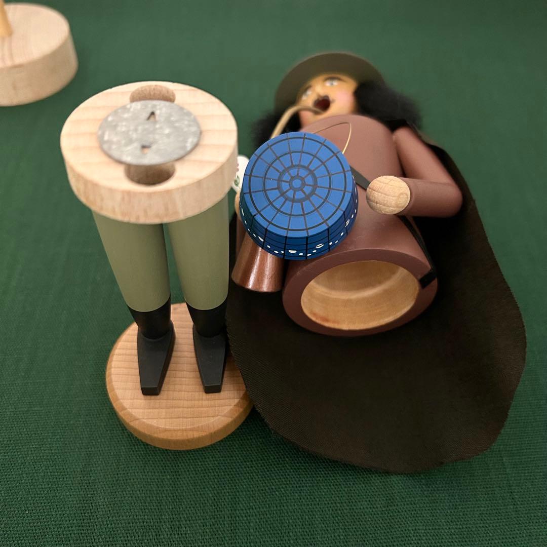 希少☆彡Klaus Merten クラウスメルテン工房 パイプ人形 煙出し人形