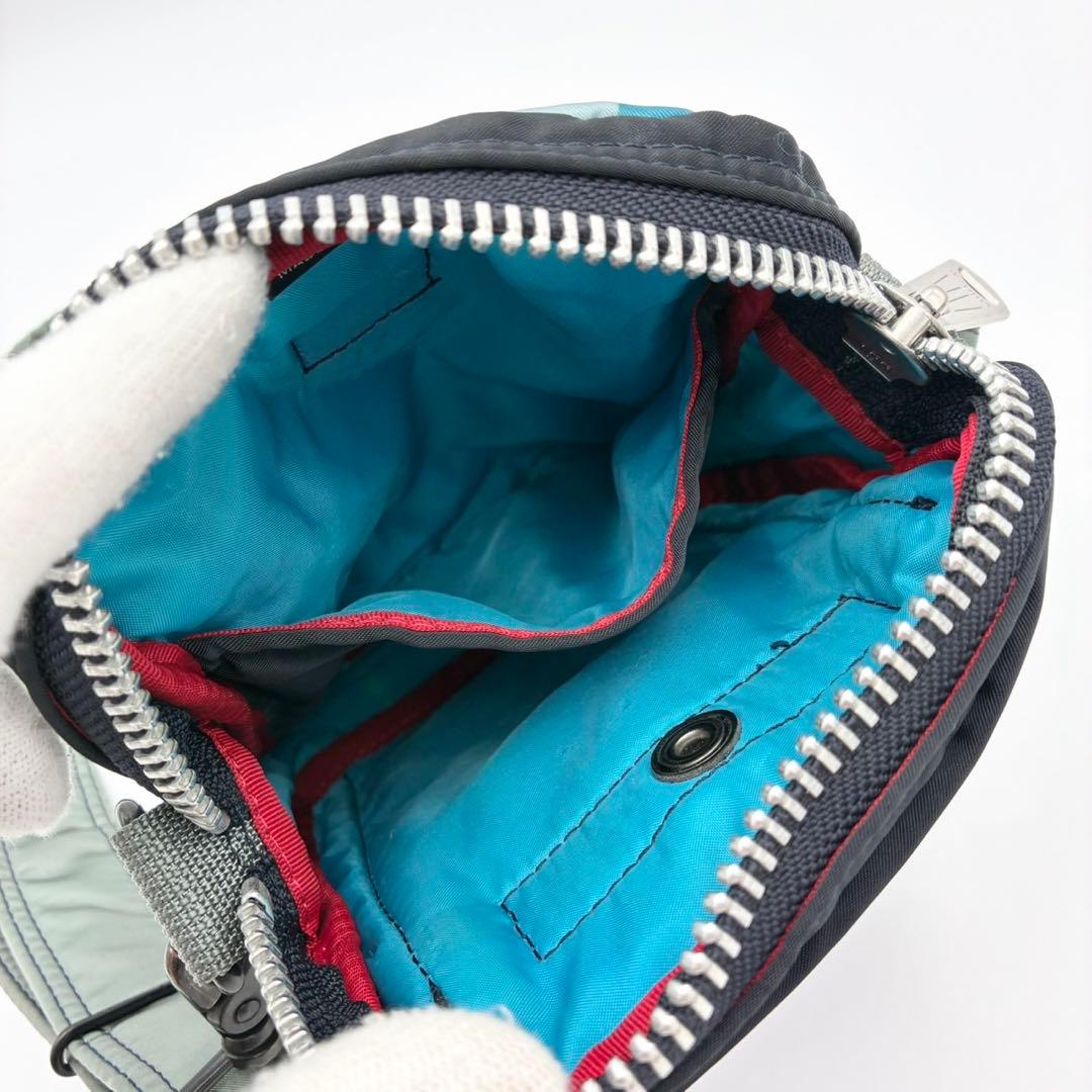 ポーター ポールスミス コラボ ショルダーバッグ マルチカラー 男女兼用 日本製