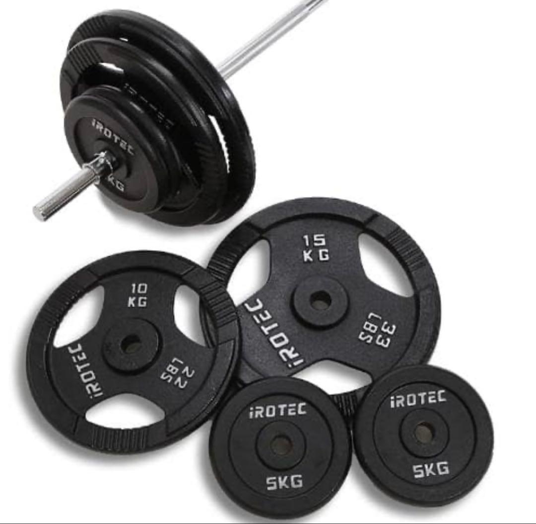 iROTEC 80kg ウェイトトレーニングセット
