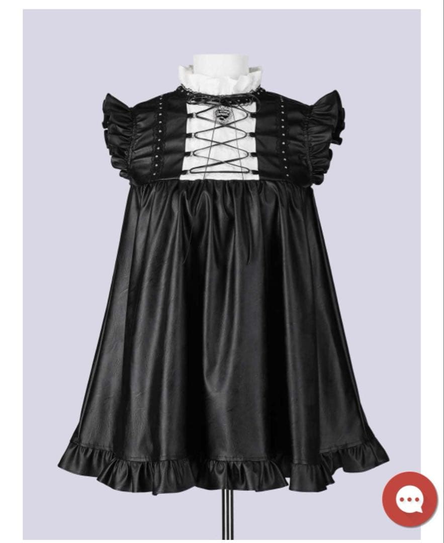 QOOZA IMVAL / Leather Doll Dress ワンピース