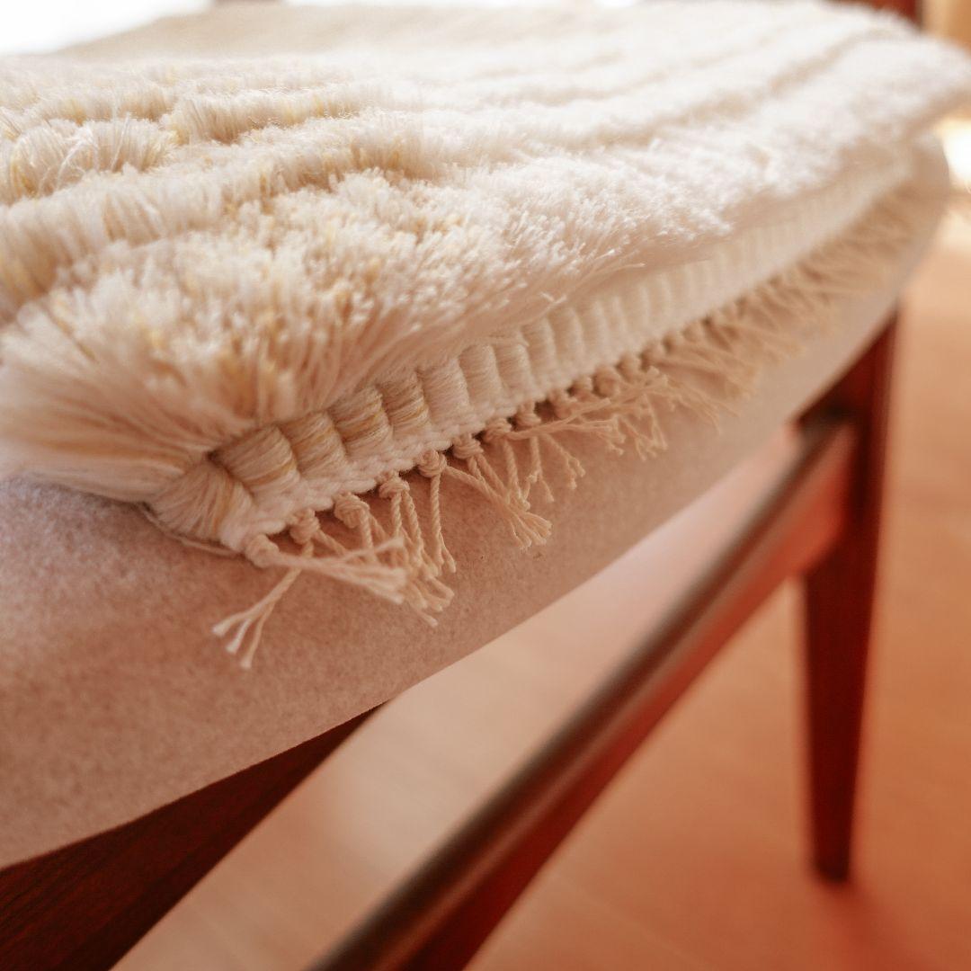 ノッティング織 椅子敷き 001