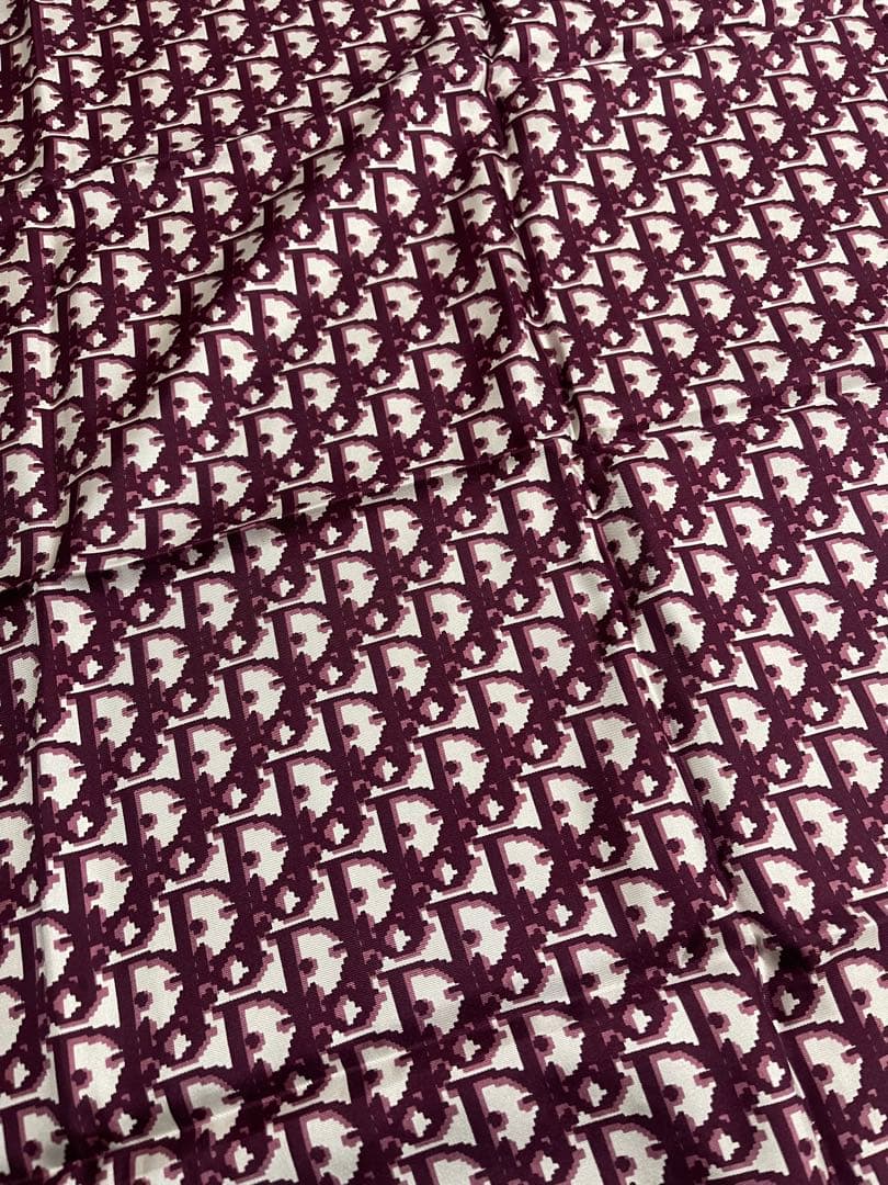 Christian Dior シルクスカーフ 紫