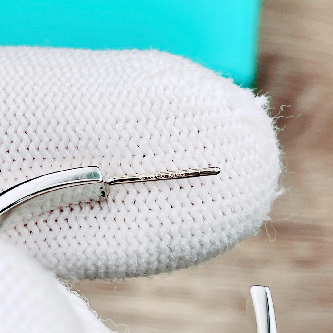 ◇ティファニー◇新品仕上済 1837 フープ ピアス 925 シルバー 5.0g