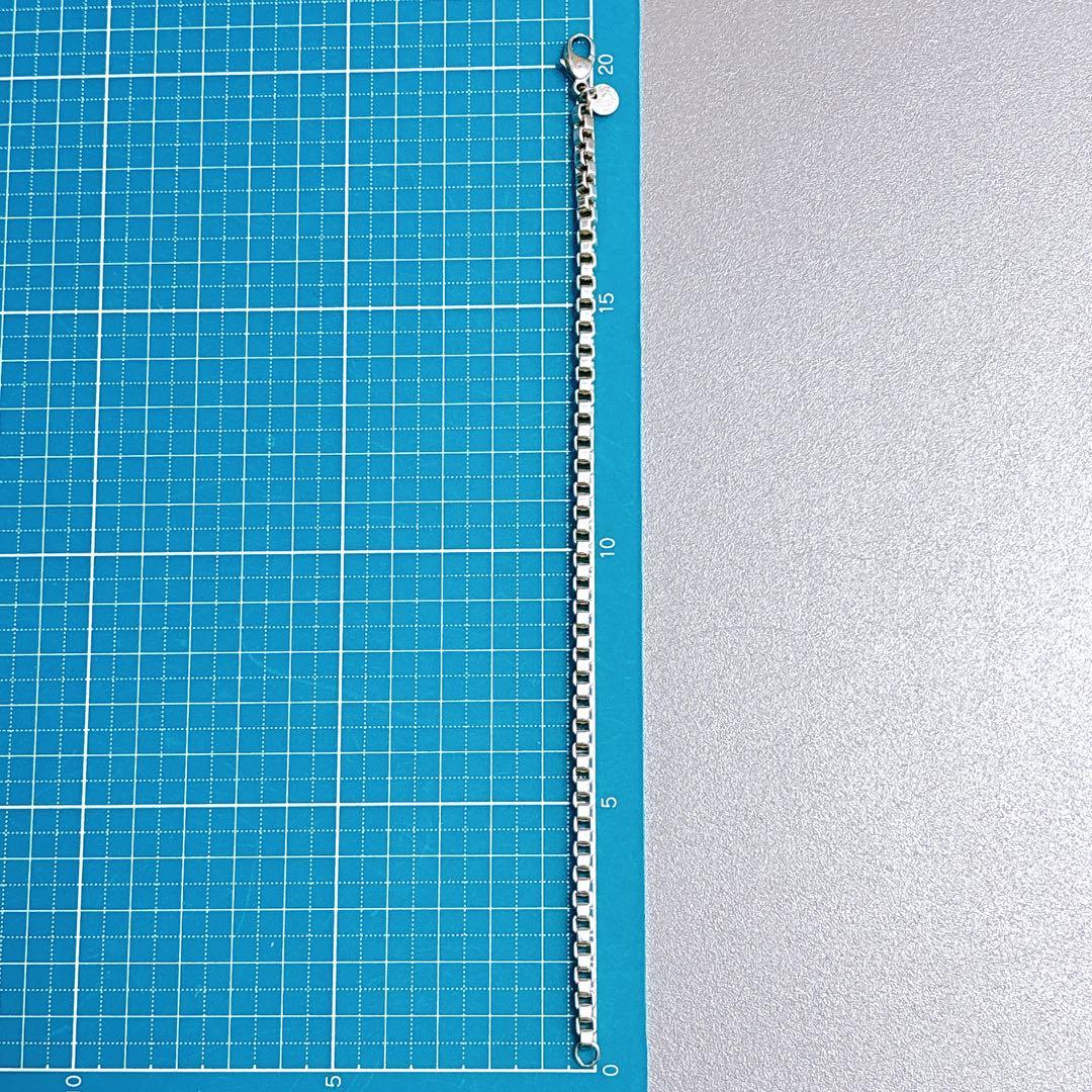 【美品】20.5cm ティファニー ベネチアン ブレスレット シルバー925
