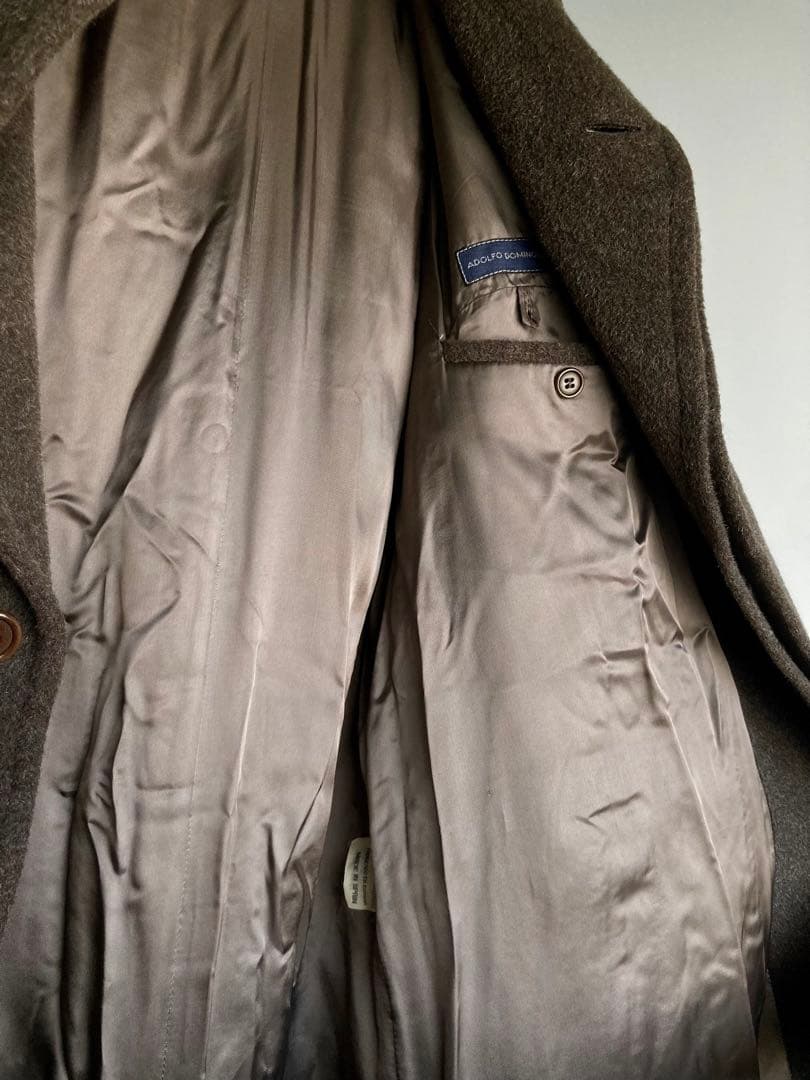 ジャケット・アウター 80s Adolfo Dominguez Wool Mohair Coat