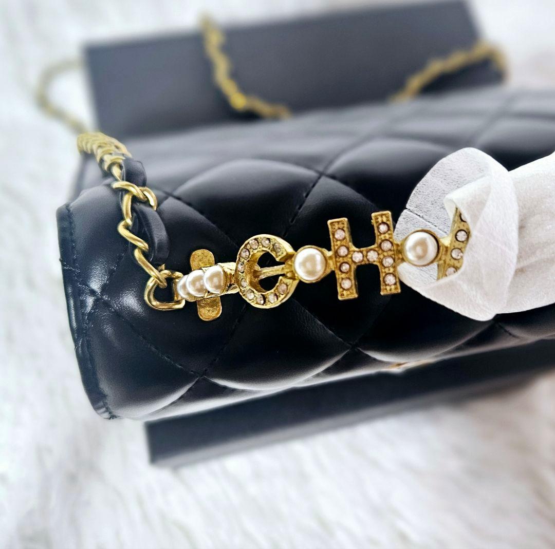 【新品】CHANEL シャネル ハンドル付き ミニショルダーバッグ（ノベルティ）