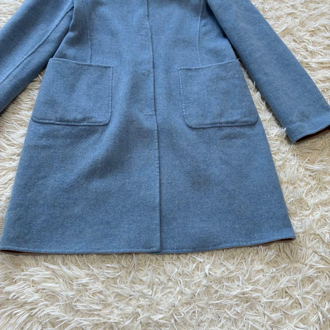 リバーシブル✨　ウィークエンドマックスマーラ　ロングコート　Mサイズ　ベージュ