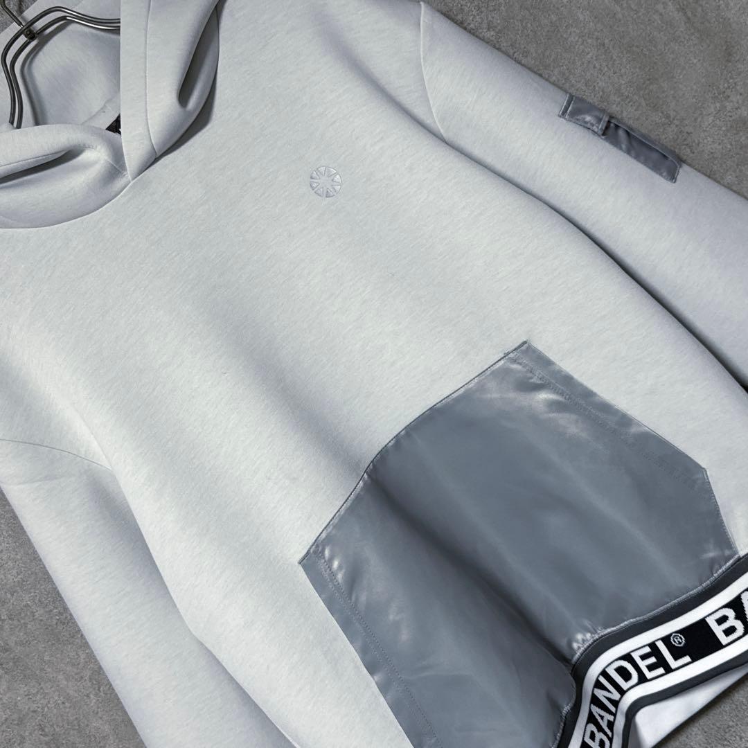 BANDEL バンデル メンズウェア ゴルフ プルオーバー パーカー 長袖 BANDEL（バンデル） BASIC FULL ZIP PARKA MENS フーディ パーカー