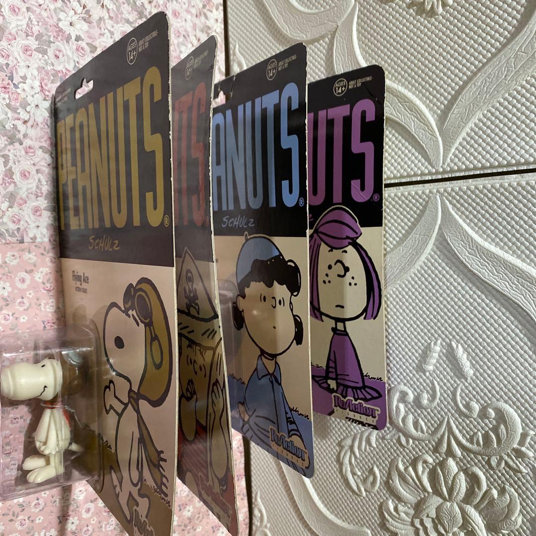 スヌーピー フィギュア４セット