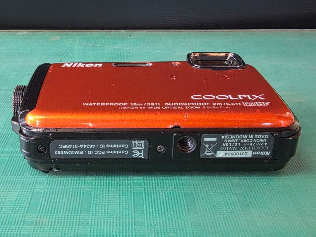 Nikon COOLPIX AW120 オレンジ 防水デジタルカメラ