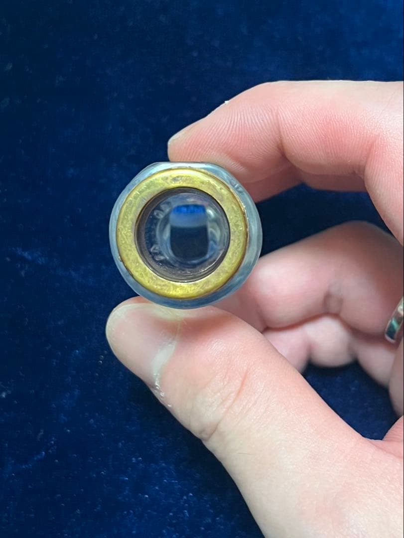 クラリネットクリスタルマウスピース　ポマリコ0 リフェイス済み