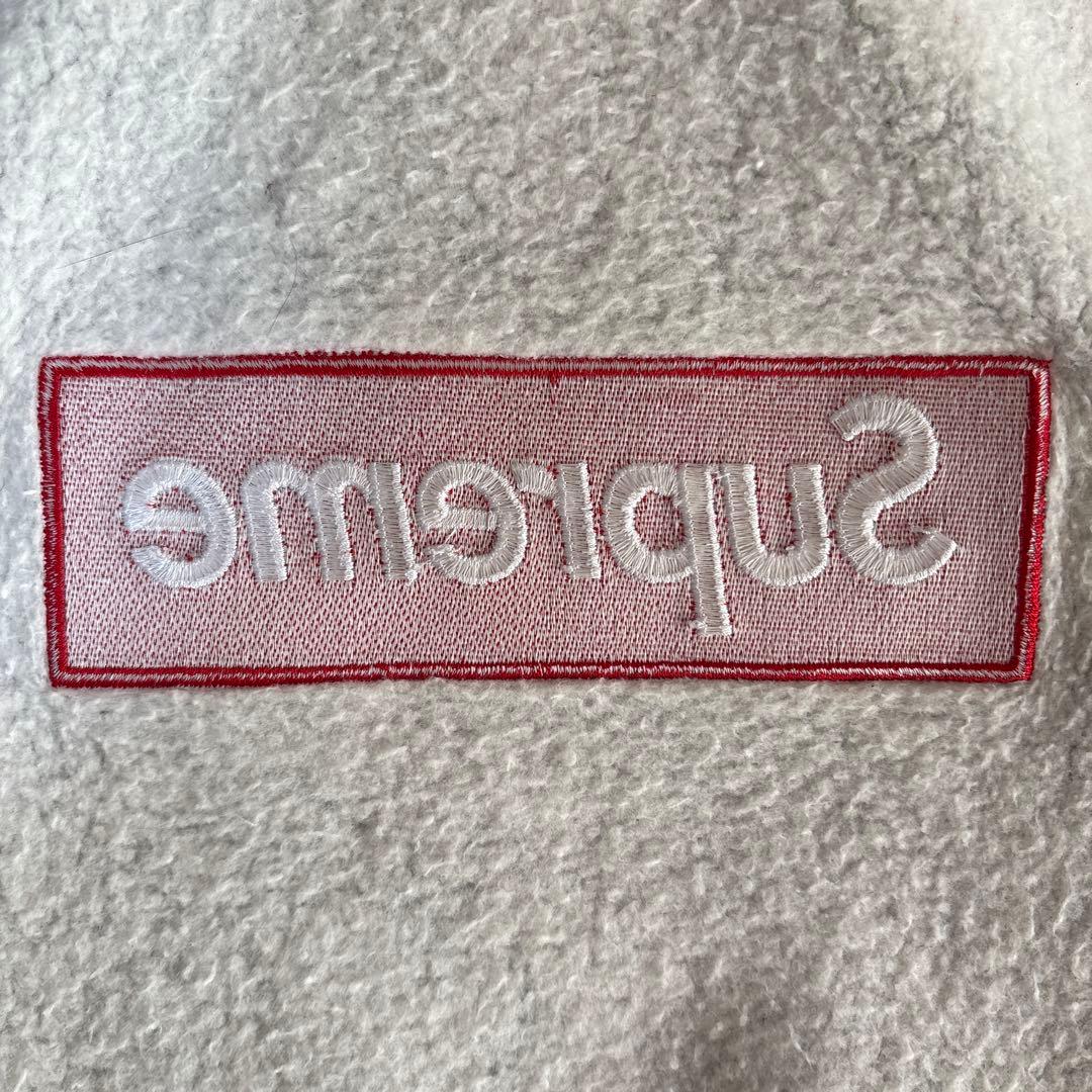 Supreme Box logo hooded チャコールグレー　パーカー