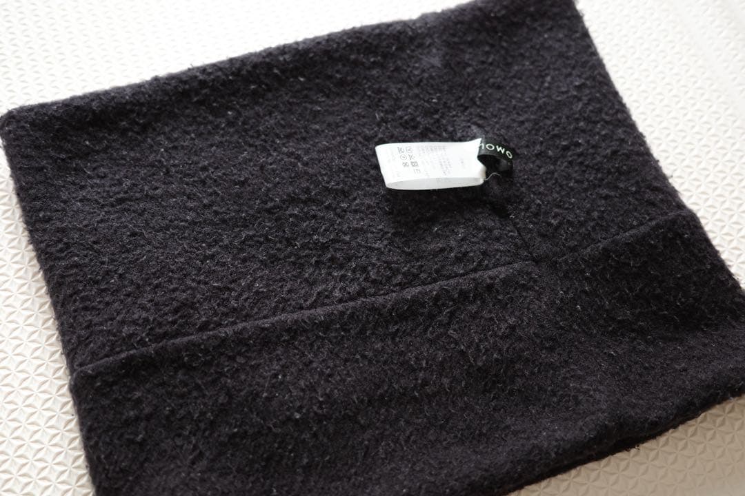 【美品】COMOLI コモリ シルクフリース ネックウォーマー