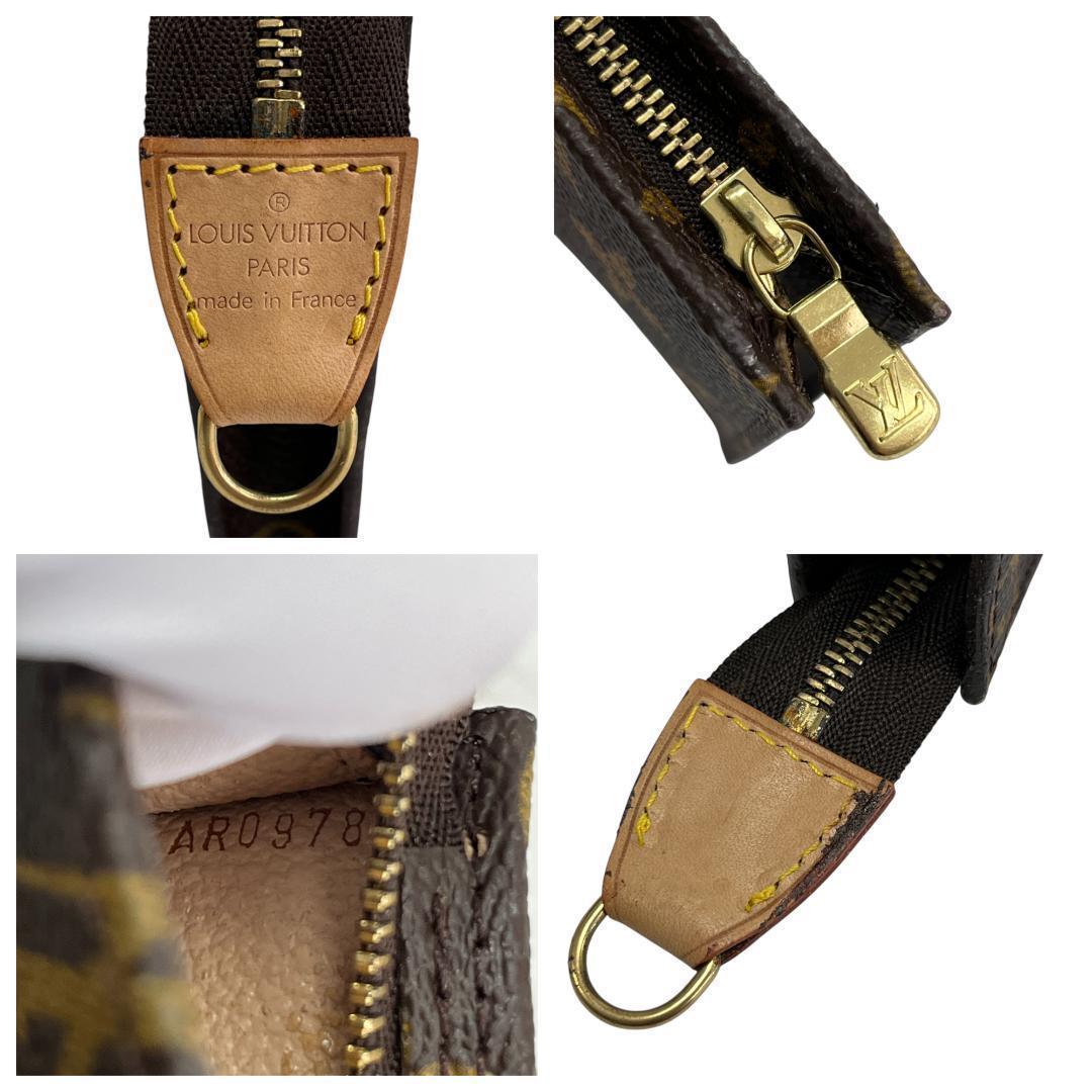 美品 ルイヴィトン モノグラム ポーチ バケットポーチ マルチポーチ