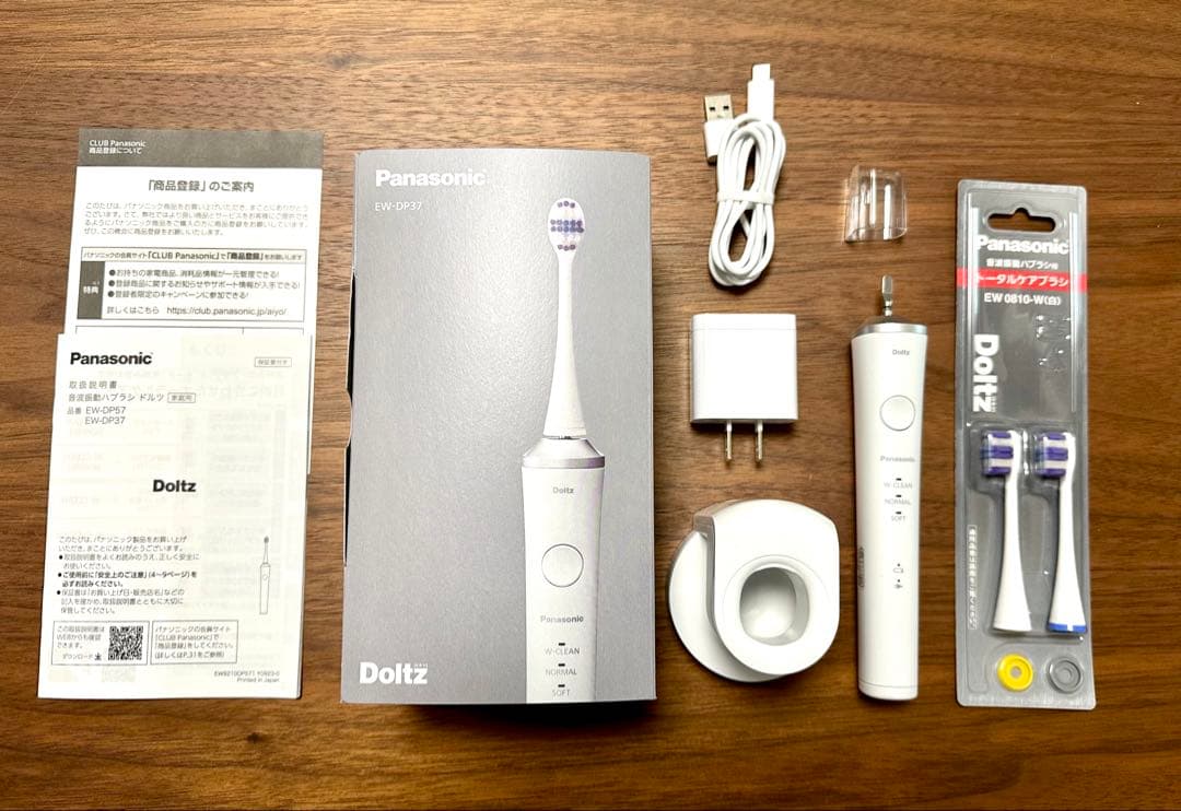 ドルツ 電動歯ブラシ パナソニック（Panasonic）EW-DP37-W